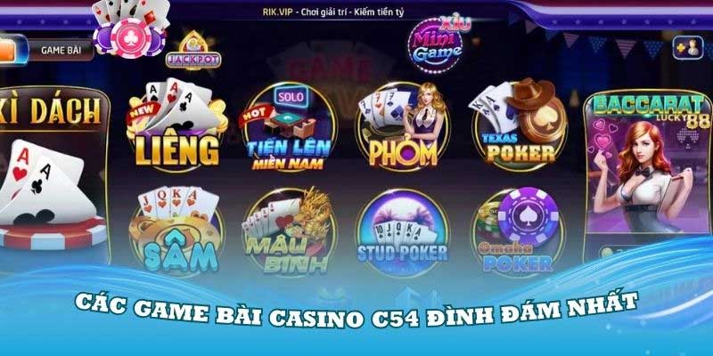 Giới thiệu game bài C54