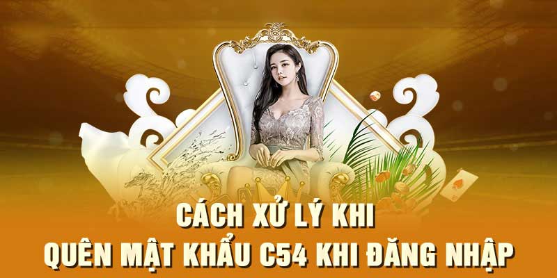 Xử lý lỗi khi thực hiện đăng nhập C54